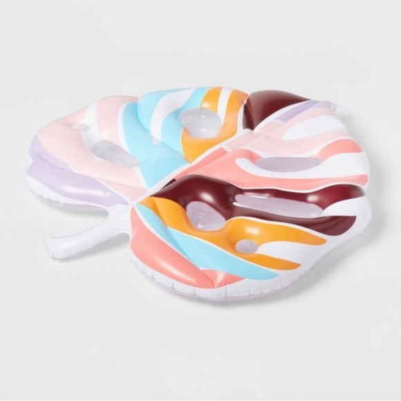 Pool Swim Float Giant Tropical Palm Leaf - Picture 2 of 3